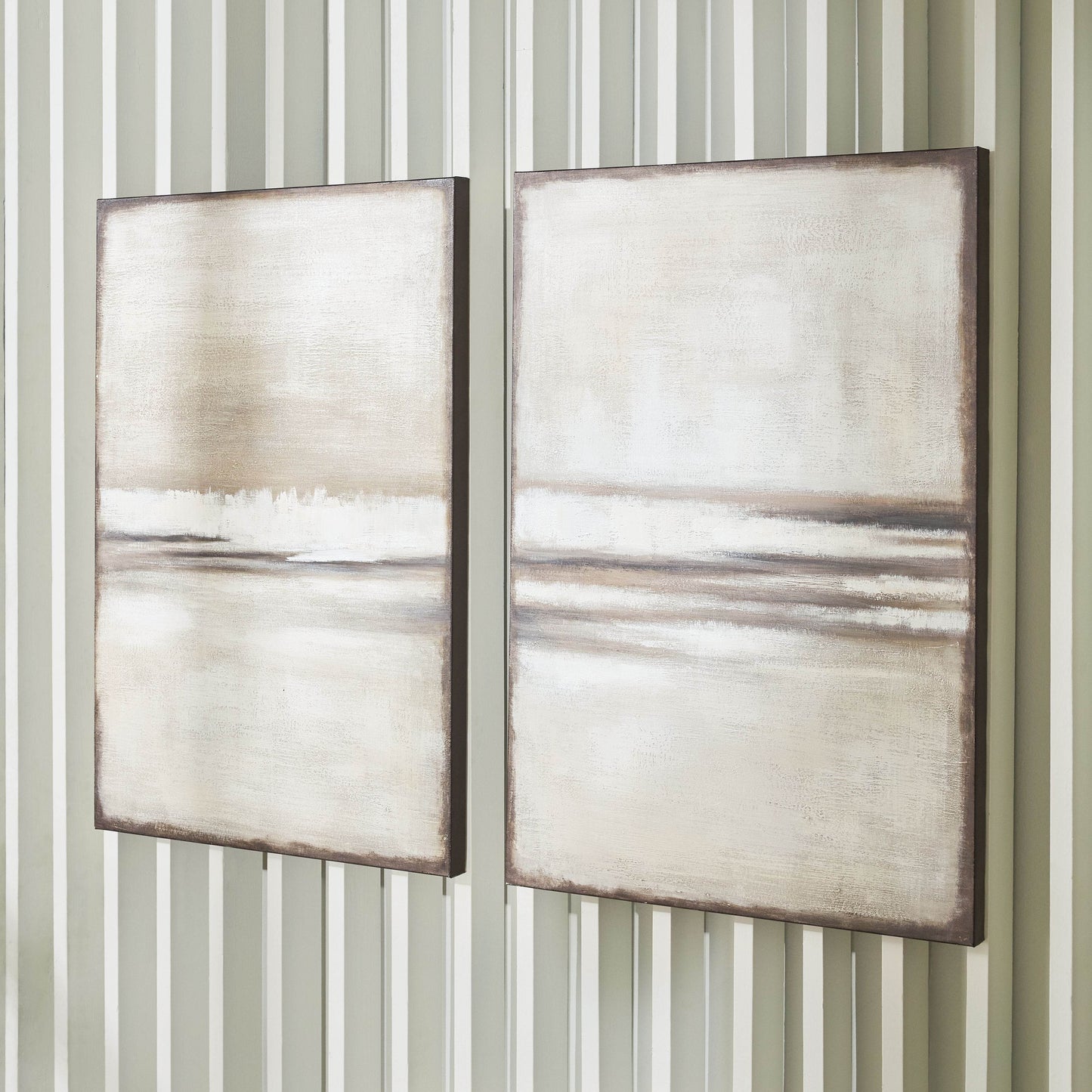 Brockdunn - Tan / Brown - Wall Art Set (Set of 2) - Forward Furniture