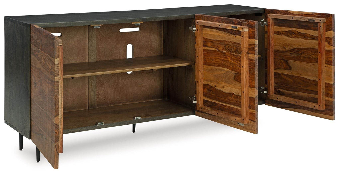 Darrey - Natural / Brown - Accent Cabinet - Forward Furniture