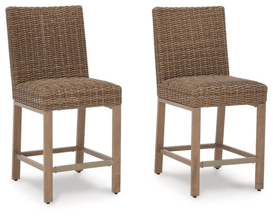 Walton Bridge - Driftwood - Barstool (Set of 2) - Forward Furniture