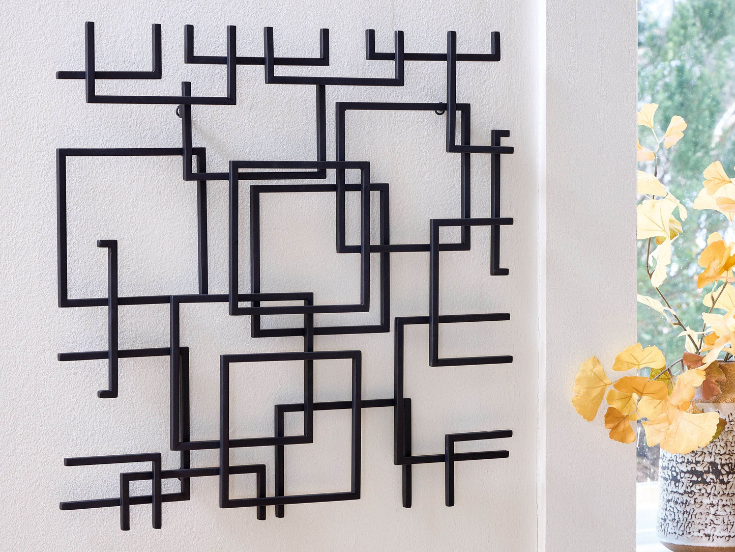 Aadanton - Black - Wall Decor - Forward Furniture