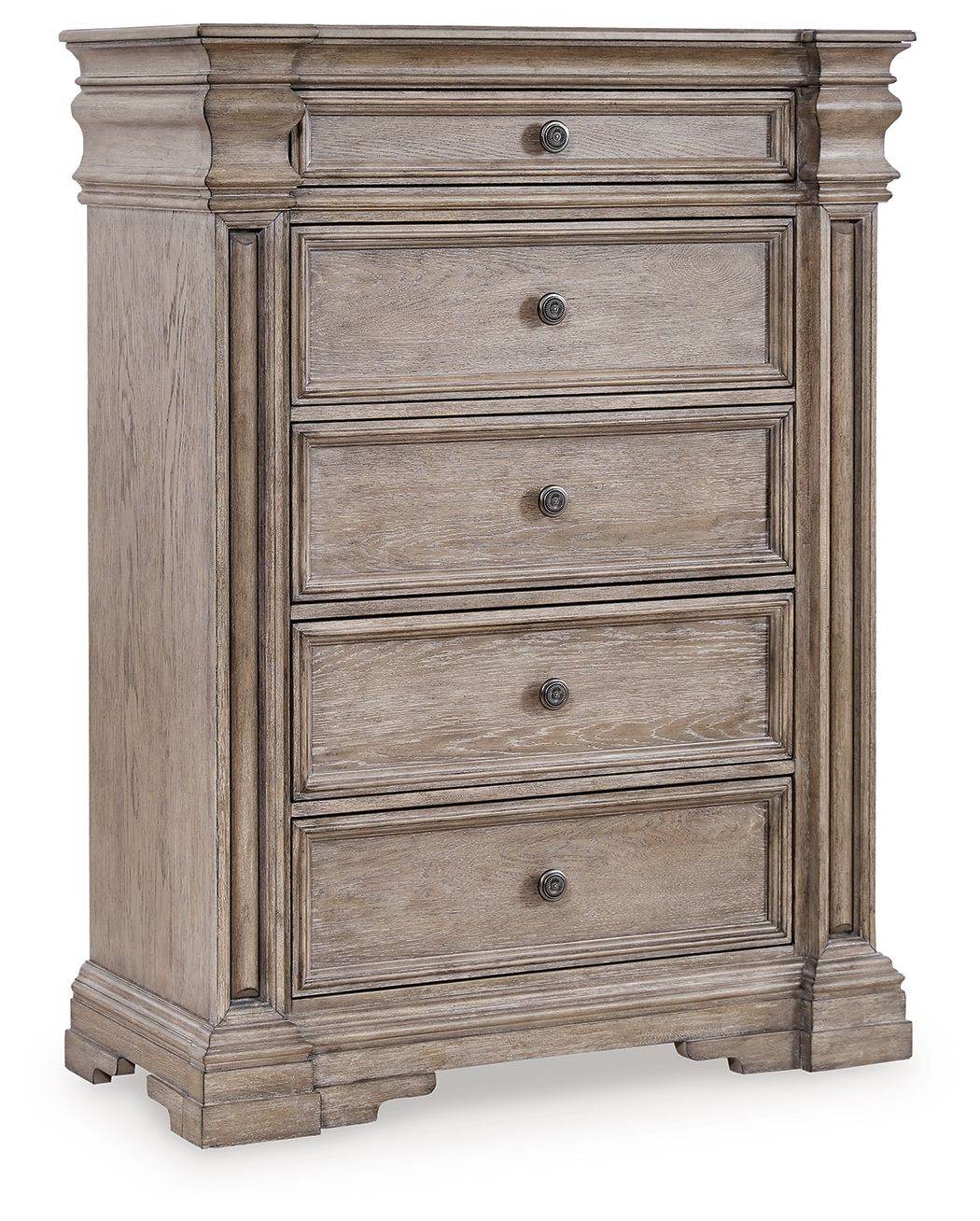 Blairhurst - Light Grayish Brown - Five Drawer Chest - Forward Furniture