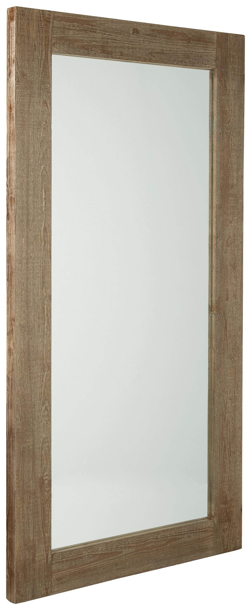 Waltleigh - Distressed Brown - Floor Mirror - Forward Furniture