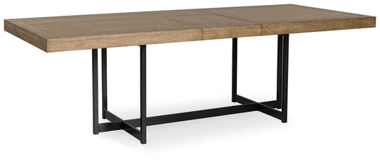 Tomtyn - Light Brown - Rectangular Dining Room Extension Table - Forward Furniture
