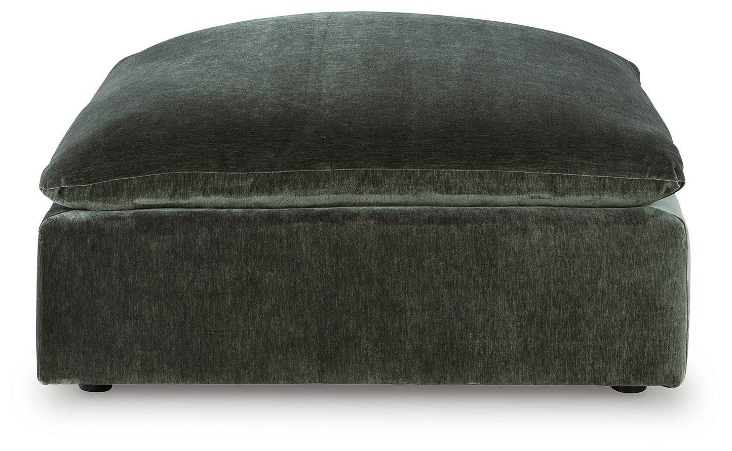 Carriage View - Jade - Oversized Accent Ottoman