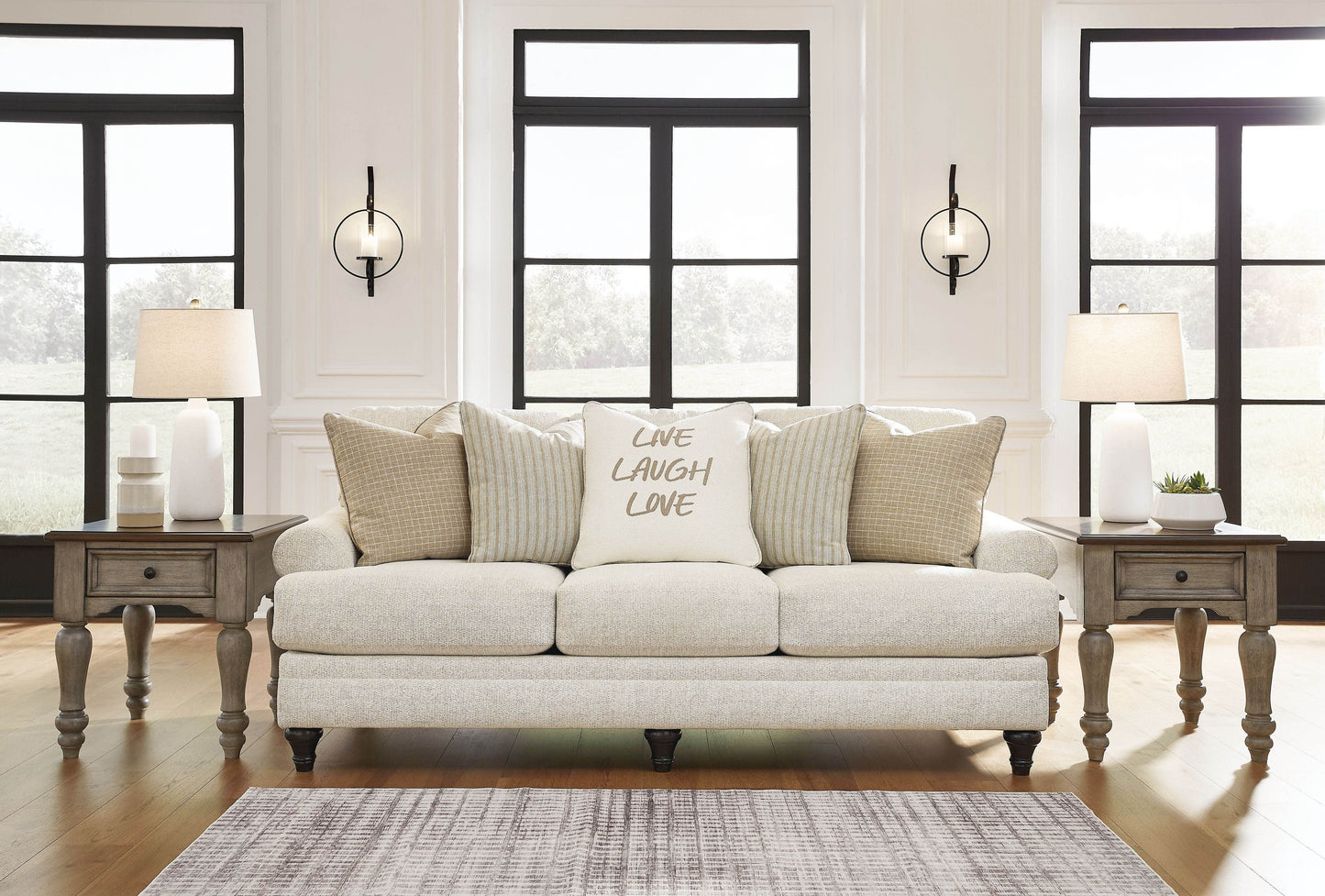 Valerani - Sandstone - Sofa, Loveseat, Accent Chair - Forward Furniture