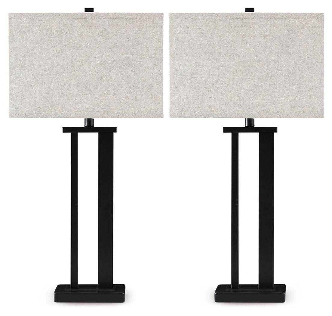 Aniela - Metal Table Lamp Set - Forward Furniture