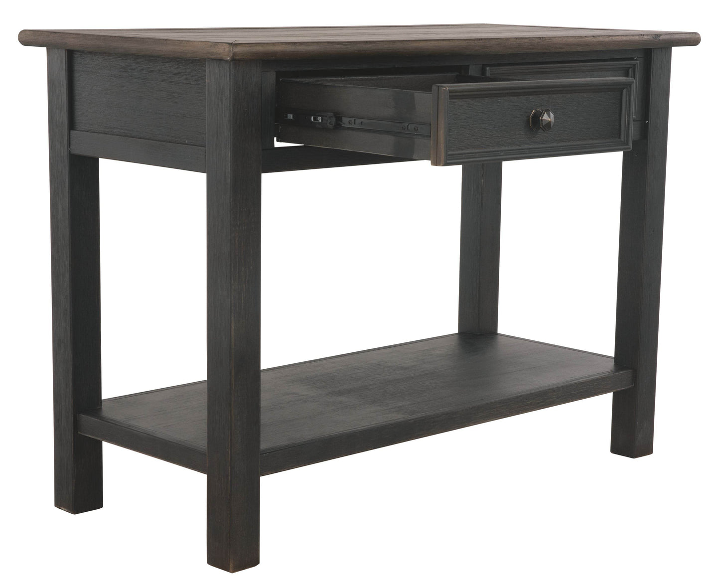 Tyler Creek - Grayish Brown / Black - Sofa Table - Forward Furniture