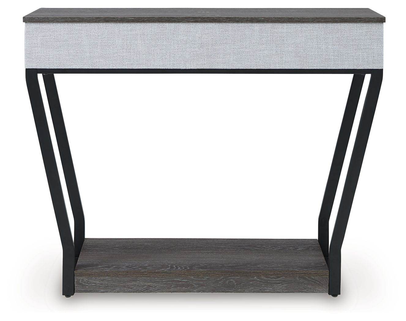 Sethlen - Gray / Black - Console Sofa Table - Forward Furniture