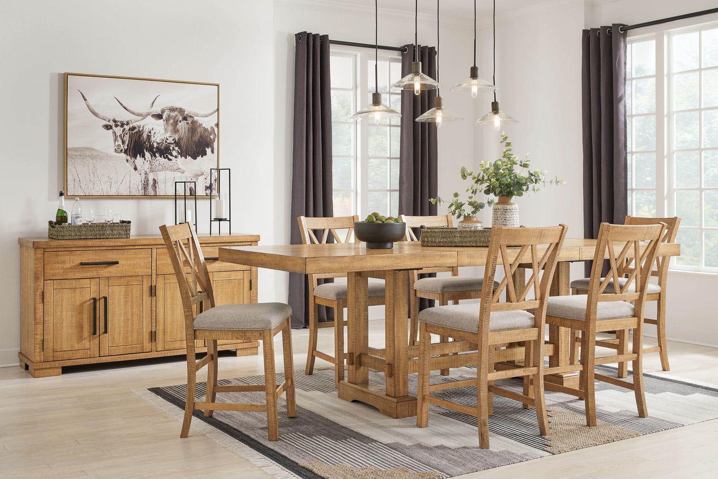 Havonplane - Counter Dining Set - Forward Furniture