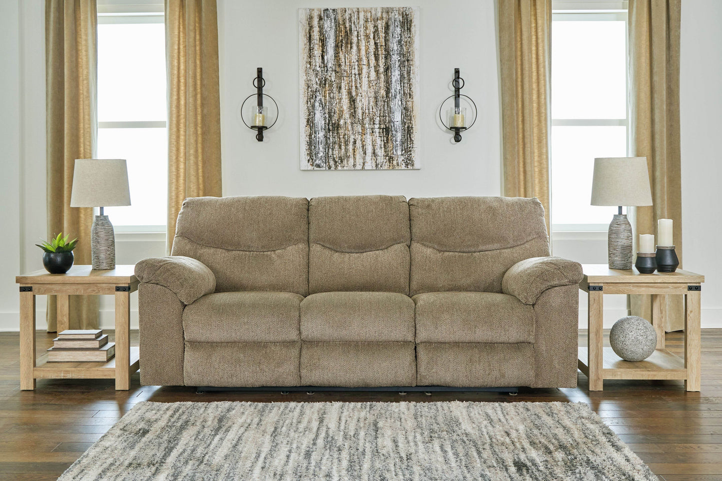 Alphons - Briar - Reclining Sofa - Fabric - Forward Furniture