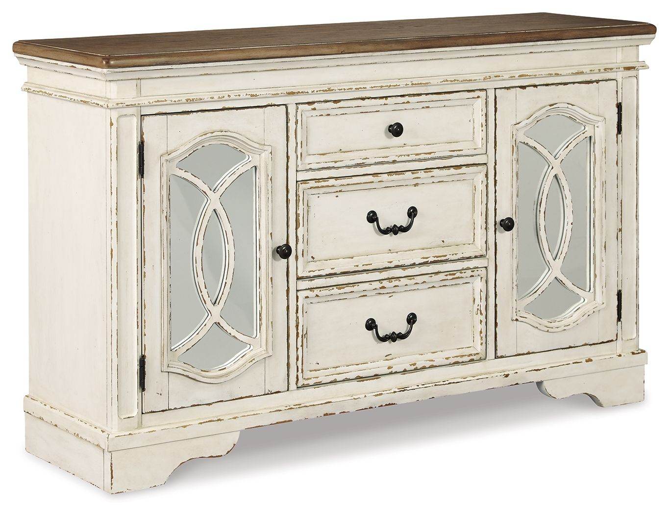 Realyn - Chipped White - Dining Room Server - Forward Furniture