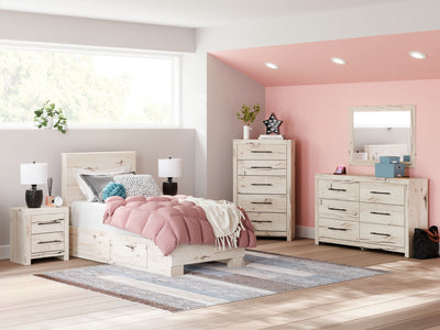 10 Pc. Bed, Dresser, Mirror, Chest, 2 Nightstands