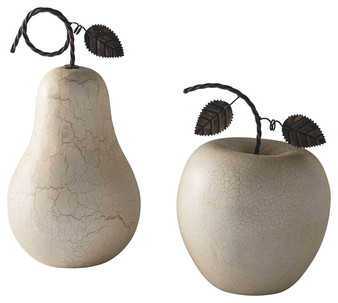 Bidelia - Antique White - Sculpture Set (Set of 2) - Forward Furniture