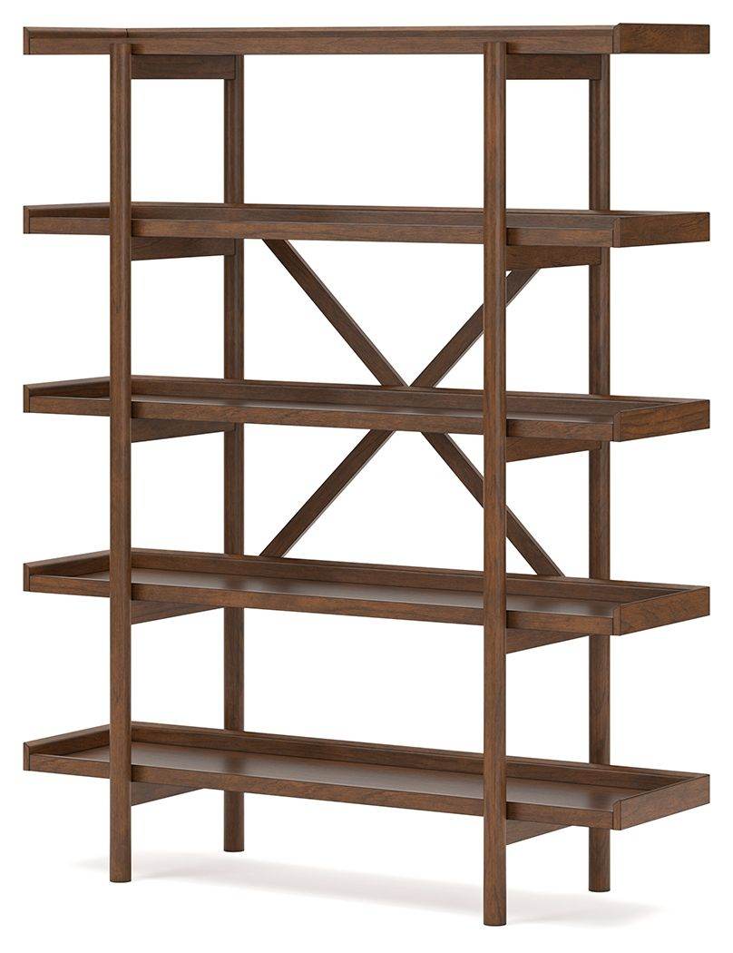 Lyncott - Brown - Bookcase - Forward Furniture