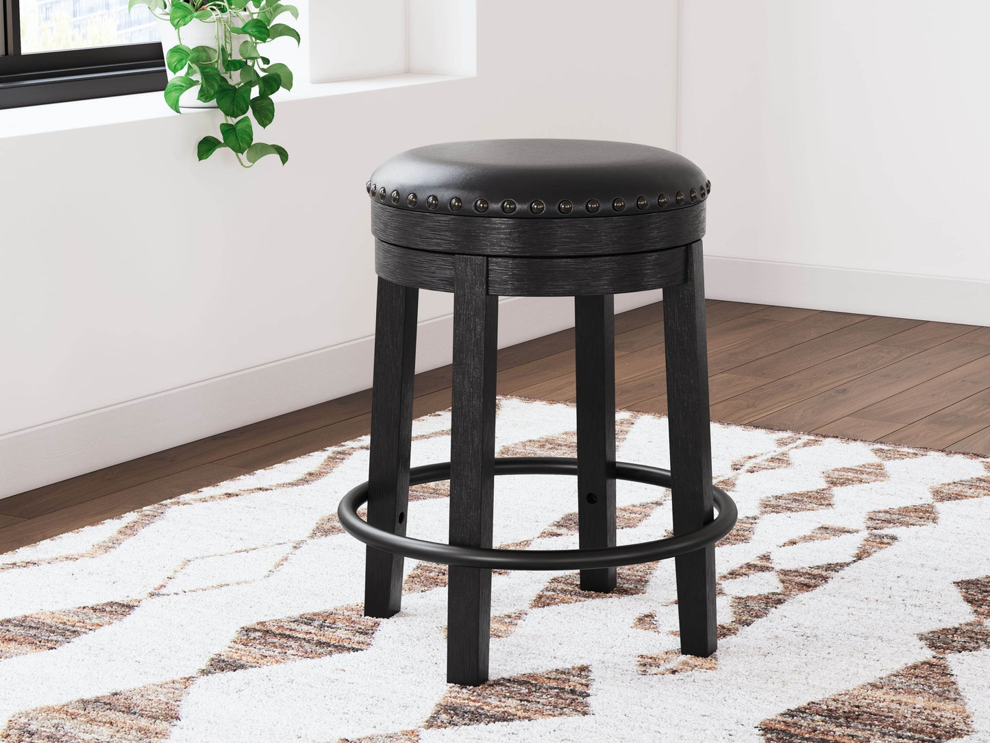 Valebeck - Upholstered Swivel Stool - Forward Furniture