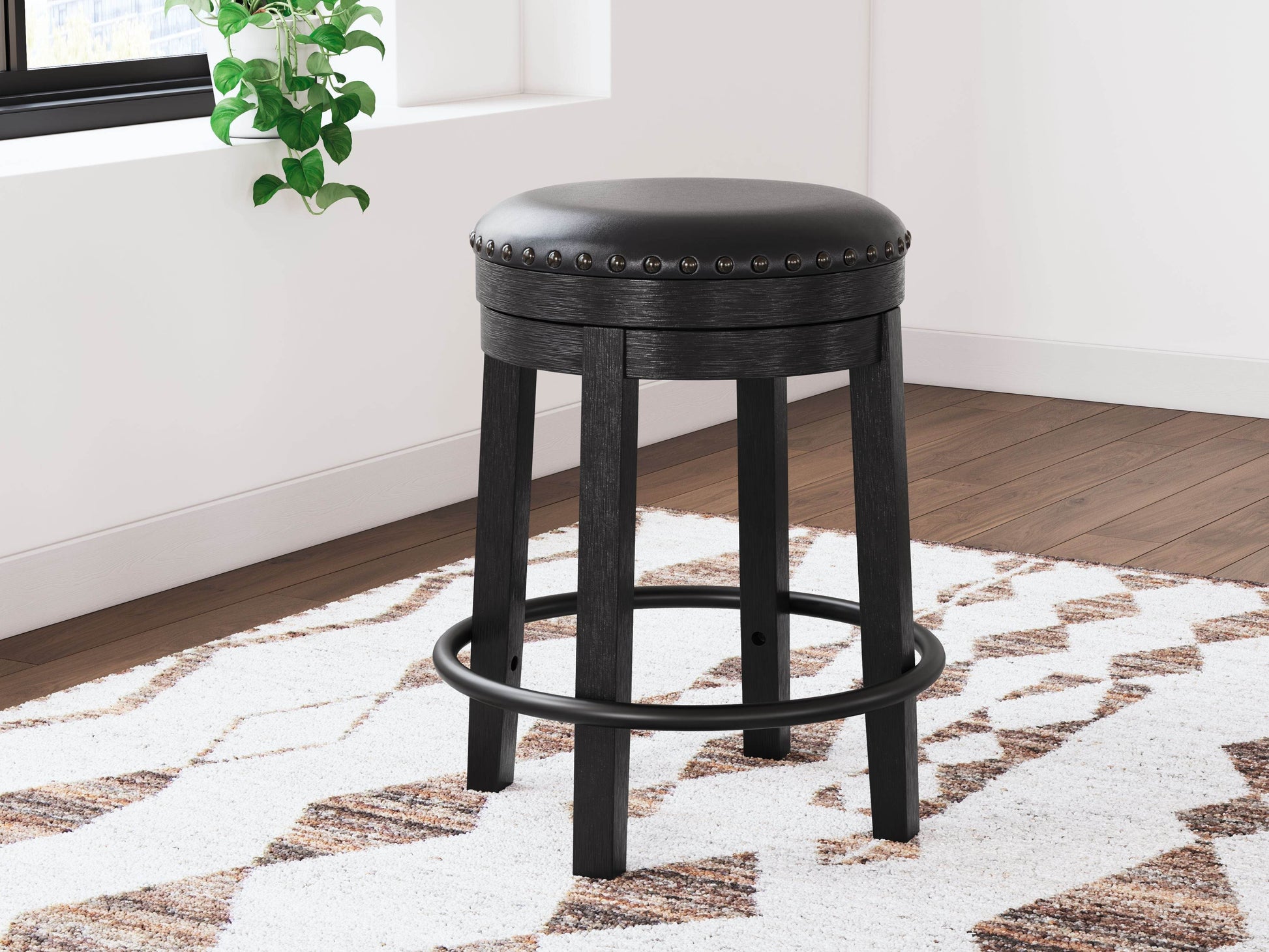 Valebeck - Upholstered Swivel Stool - Forward Furniture