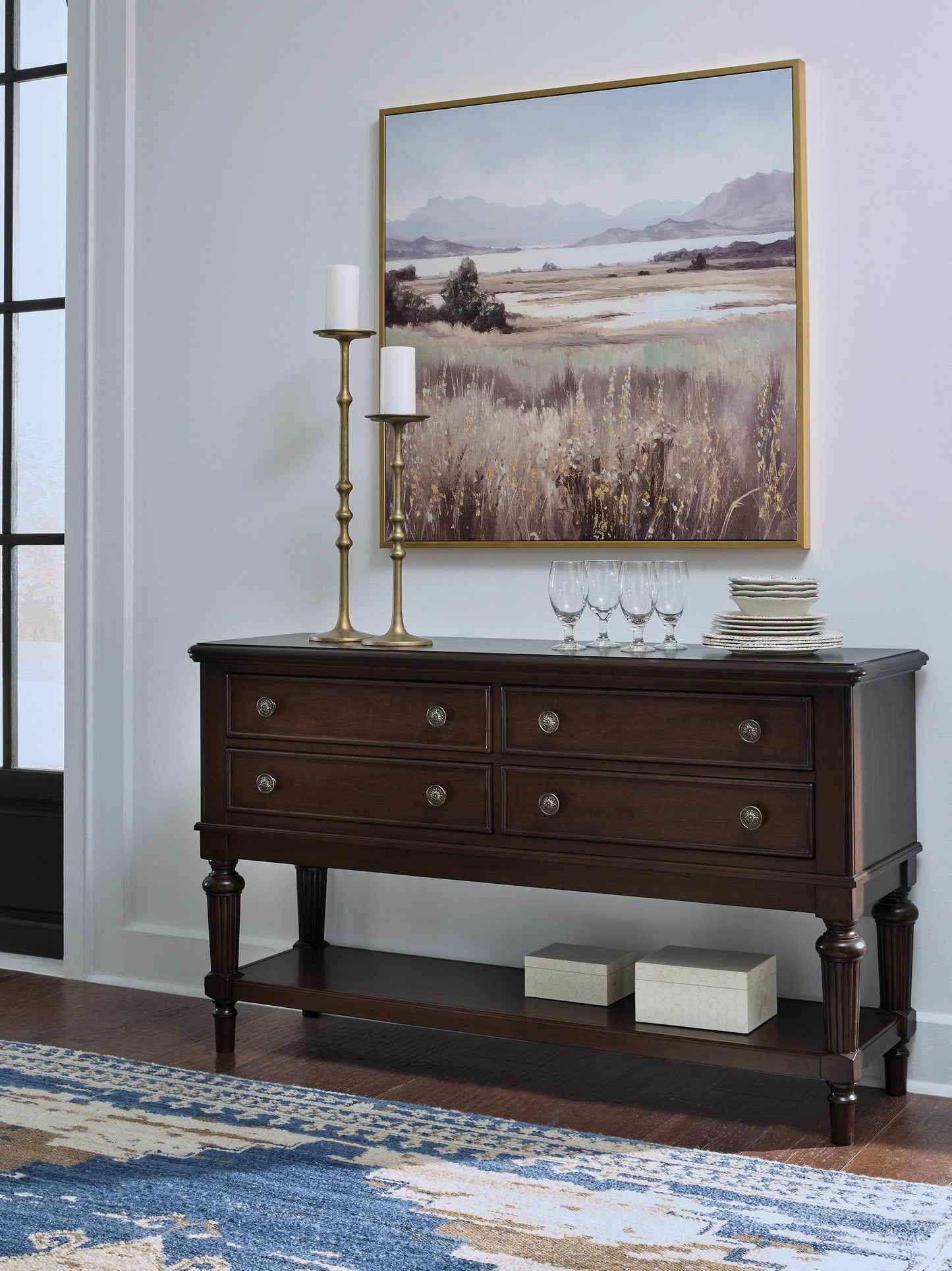 Lavinton - Brown - Dining Room Server - Forward Furniture