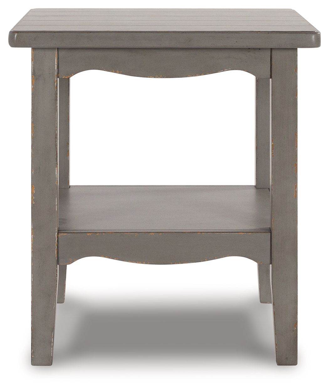 Charina - Antique Gray - Square End Table - Forward Furniture