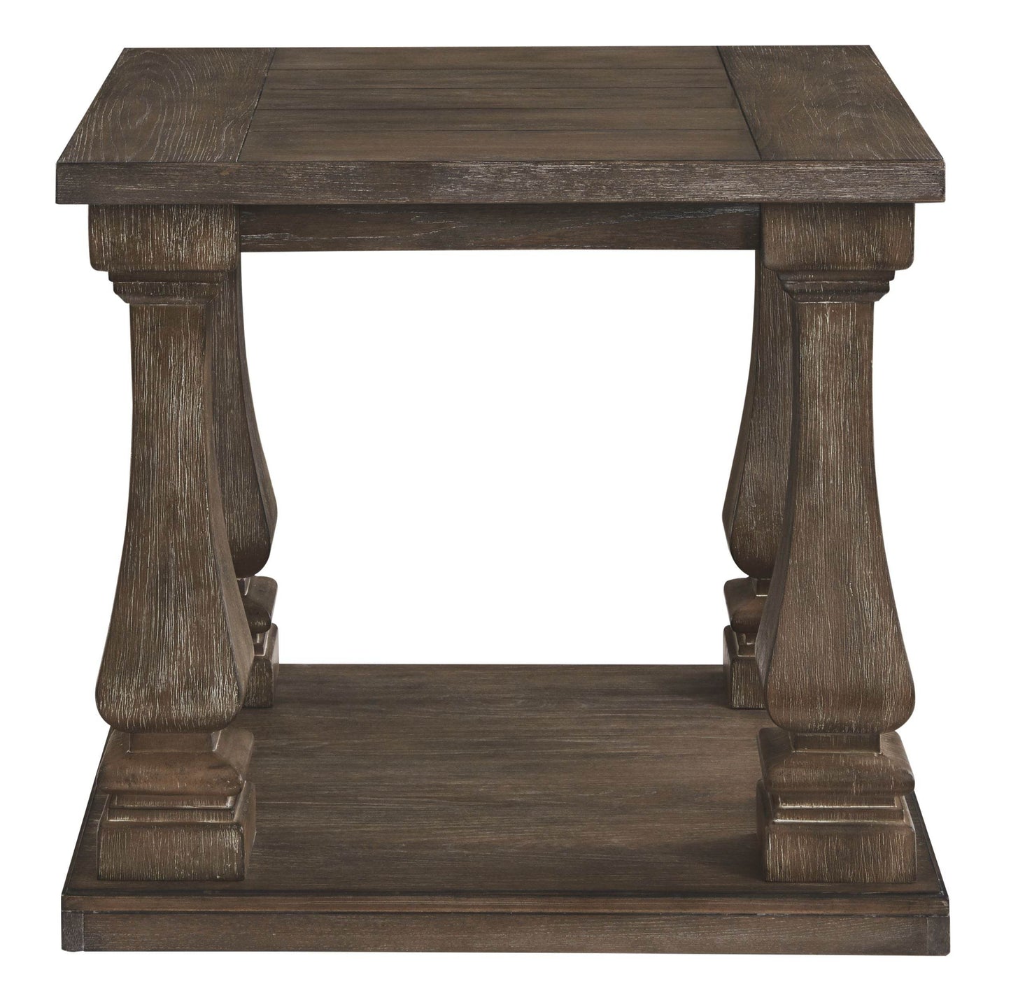 Johnelle - Gray - Rectangular End Table - Forward Furniture