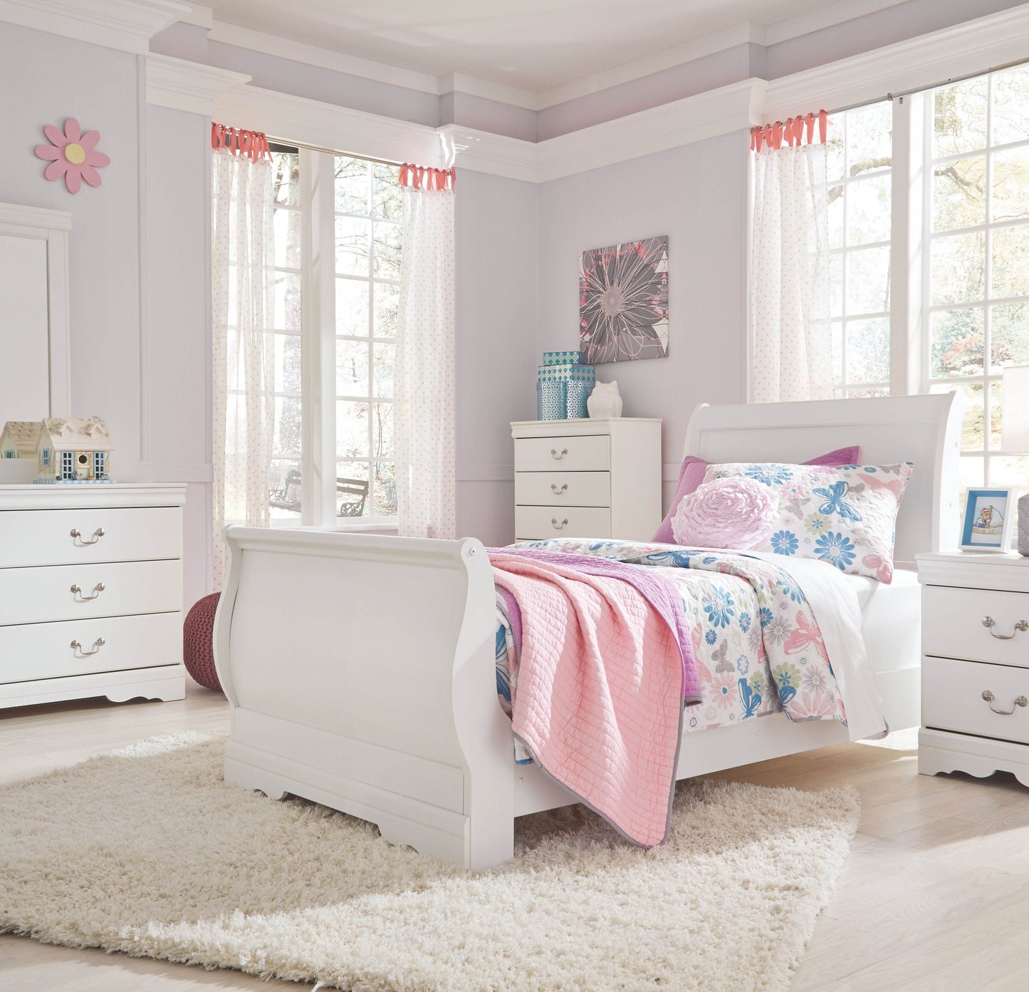 Anarasia - Sleigh Bed - Forward Furniture