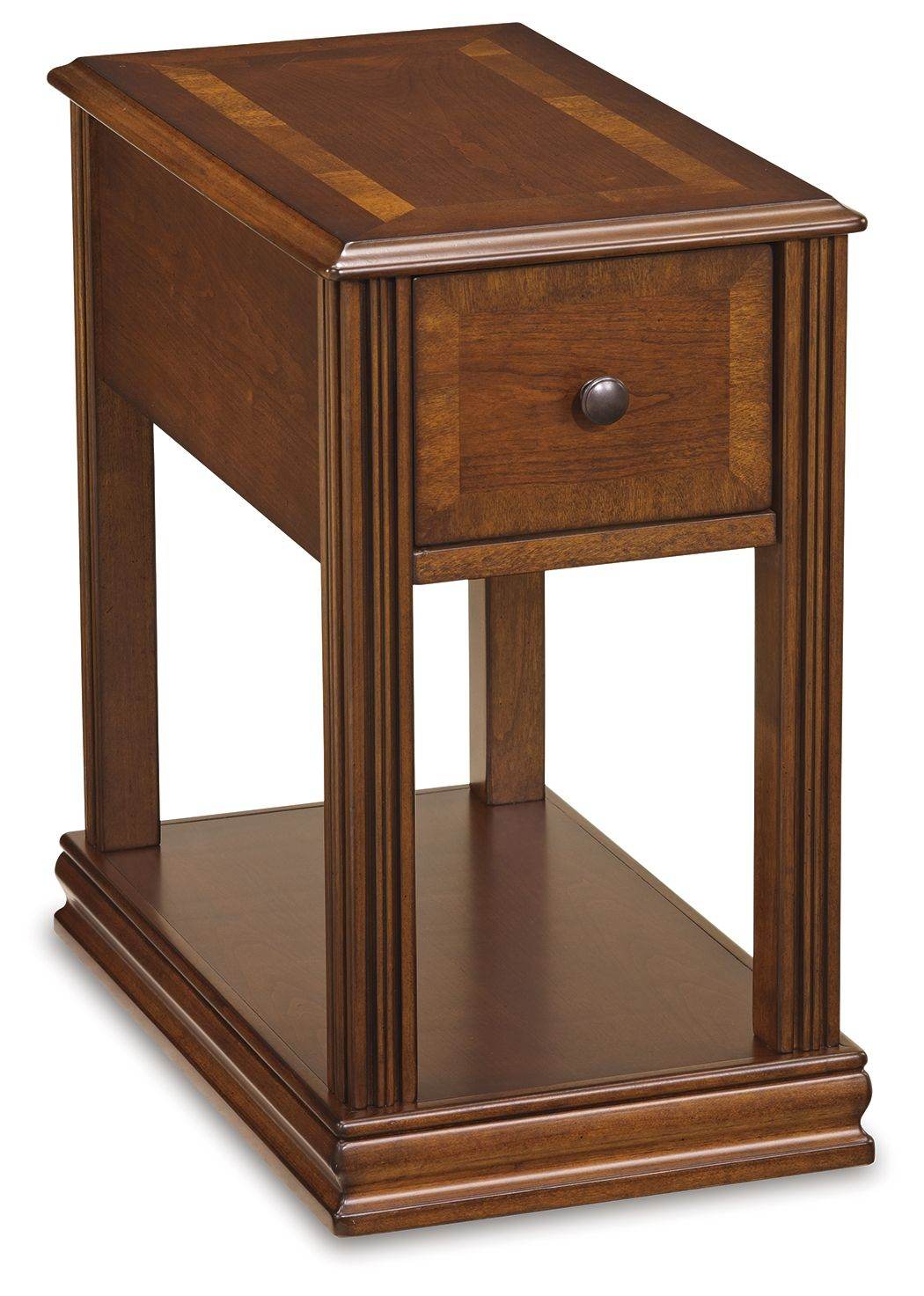 Breegin - Brown - Chair Side End Table - Removable Tray - Forward Furniture