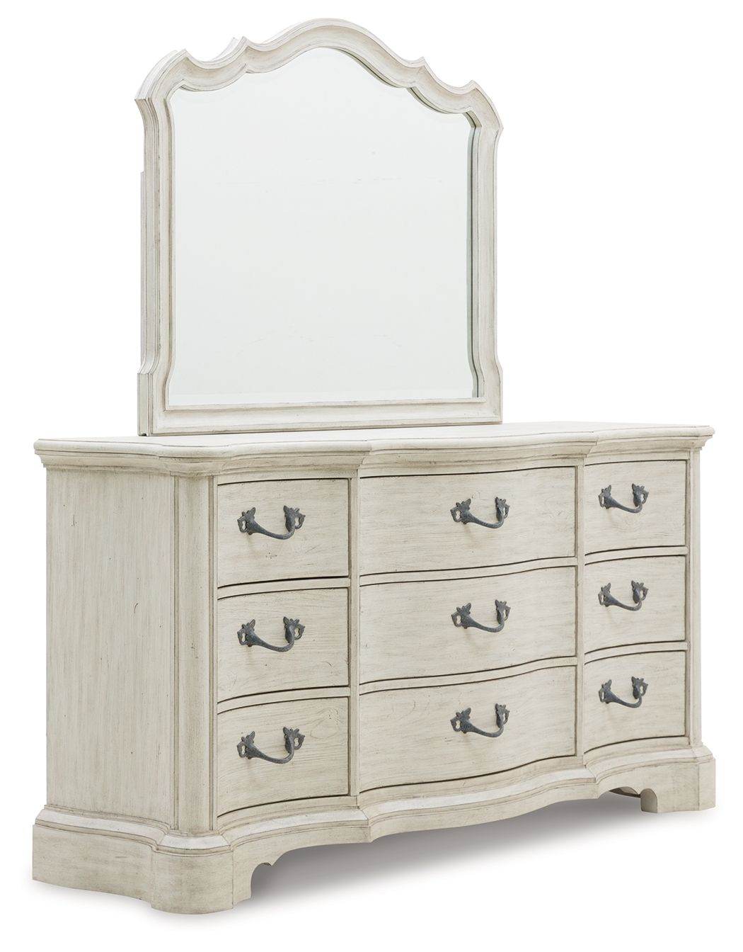 Arlendyne - Antique White - Dresser And Mirror - Forward Furniture