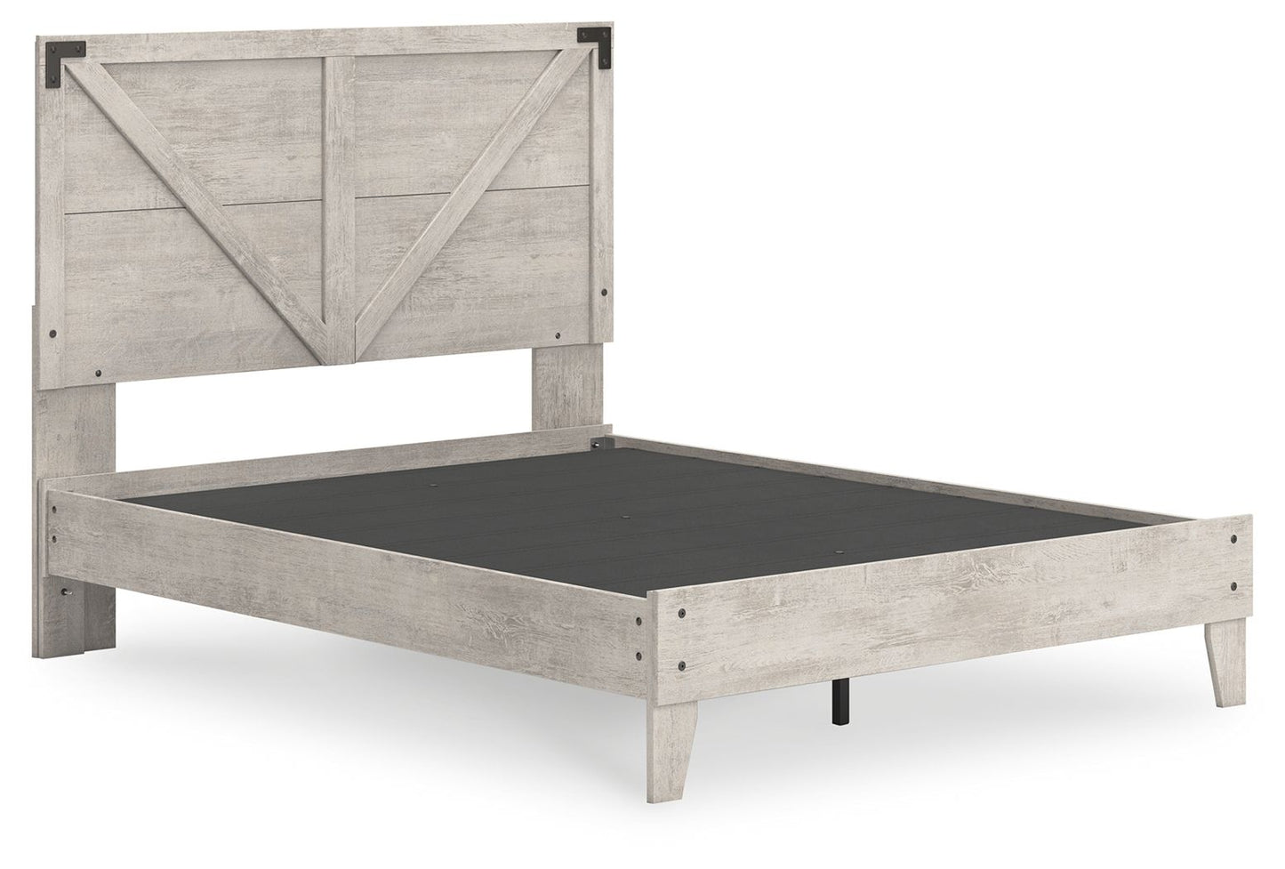 Shawburn - Platform Bed With Crossbuck Panel Headboard