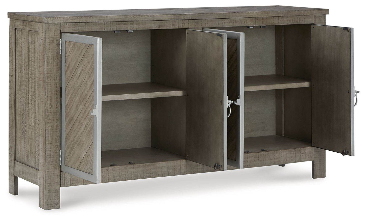 Krystanza - Weathered Gray - Dining Room Server - Forward Furniture