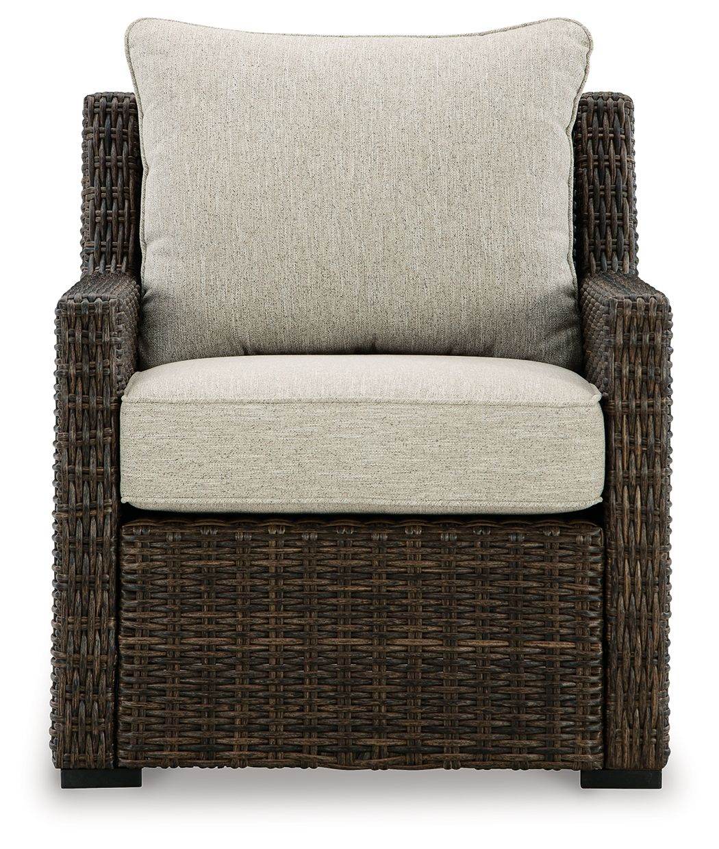 Brook Ranch - Brown - Lounge Chair With Cushion - Forward Furniture