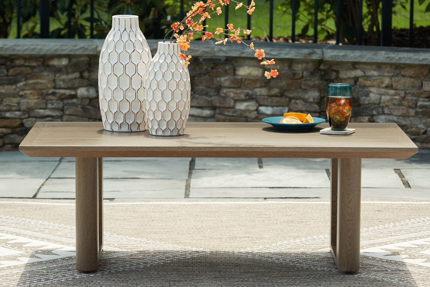 Serene Bay - Dark Brown - Rectangular Cocktail Table - Forward Furniture