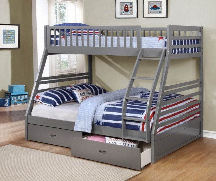 Erin Single over Double Bunk Bed - Solid Wood - Forward Furniture