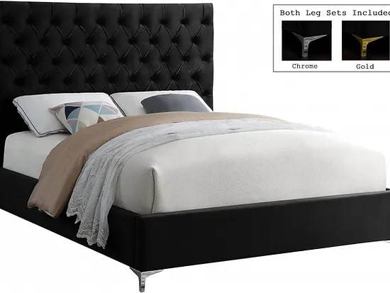 Sophia's Luxe Velvet Bed - Forward Furniture