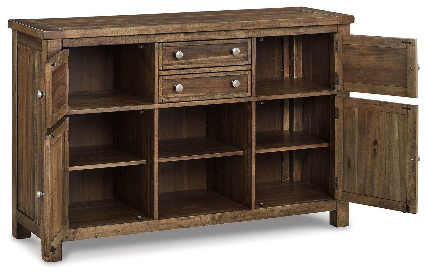 Moriville - Grayish Brown - Dining Room Server - Forward Furniture