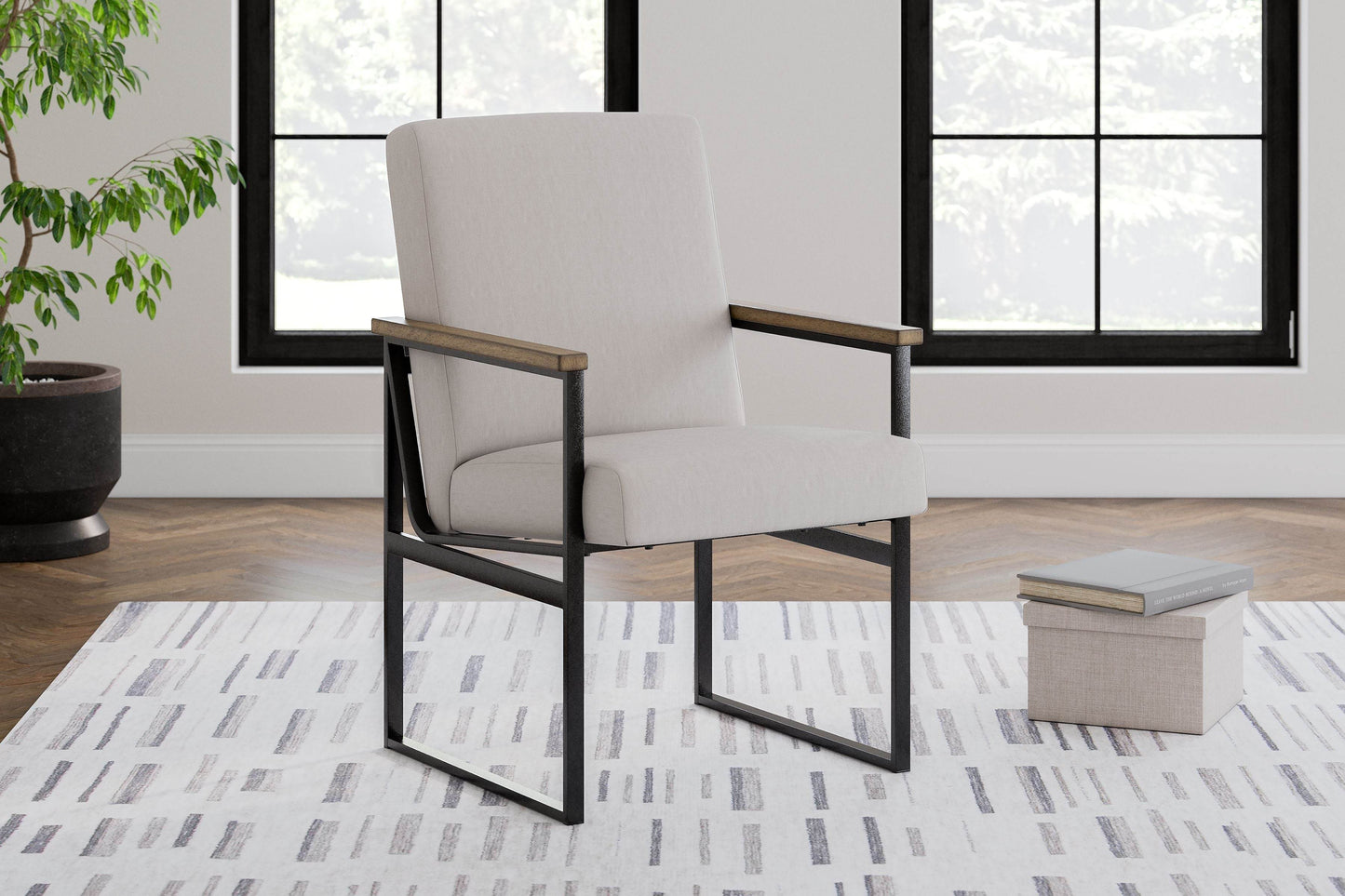 Montia - Light Brown - Home Office Desk Chair - Forward Furniture