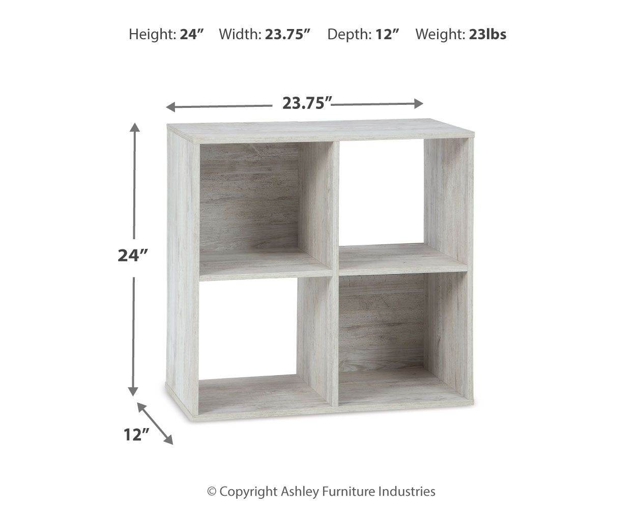 Paxberry - Four Cube Organizer - Forward Furniture