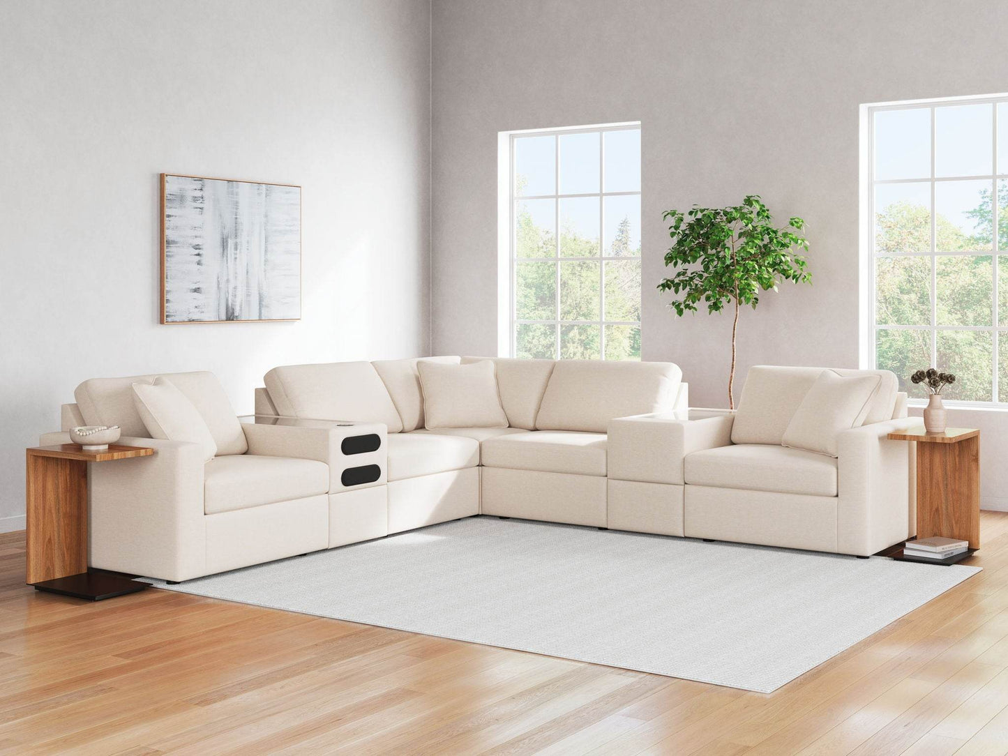 Modmax - Oyster - Sectional - Forward Furniture