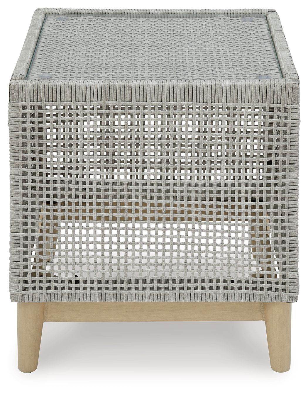 Seton Creek - Gray - Square End Table - Forward Furniture