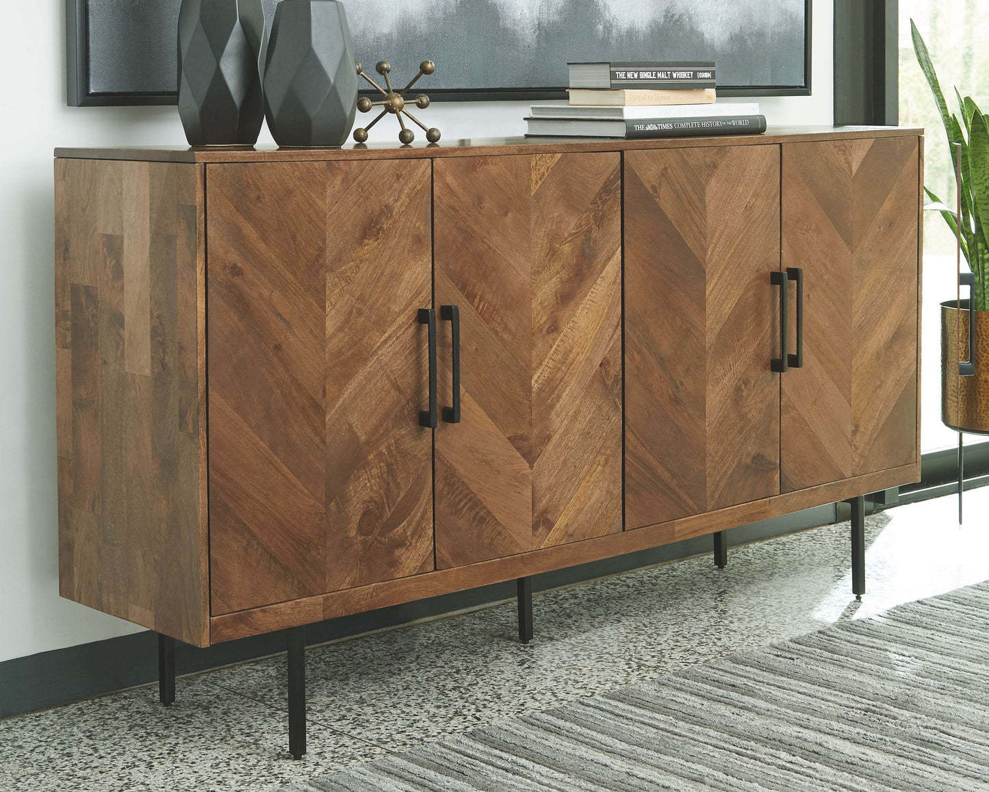 PratTVille - Brown - Accent Cabinet - Forward Furniture