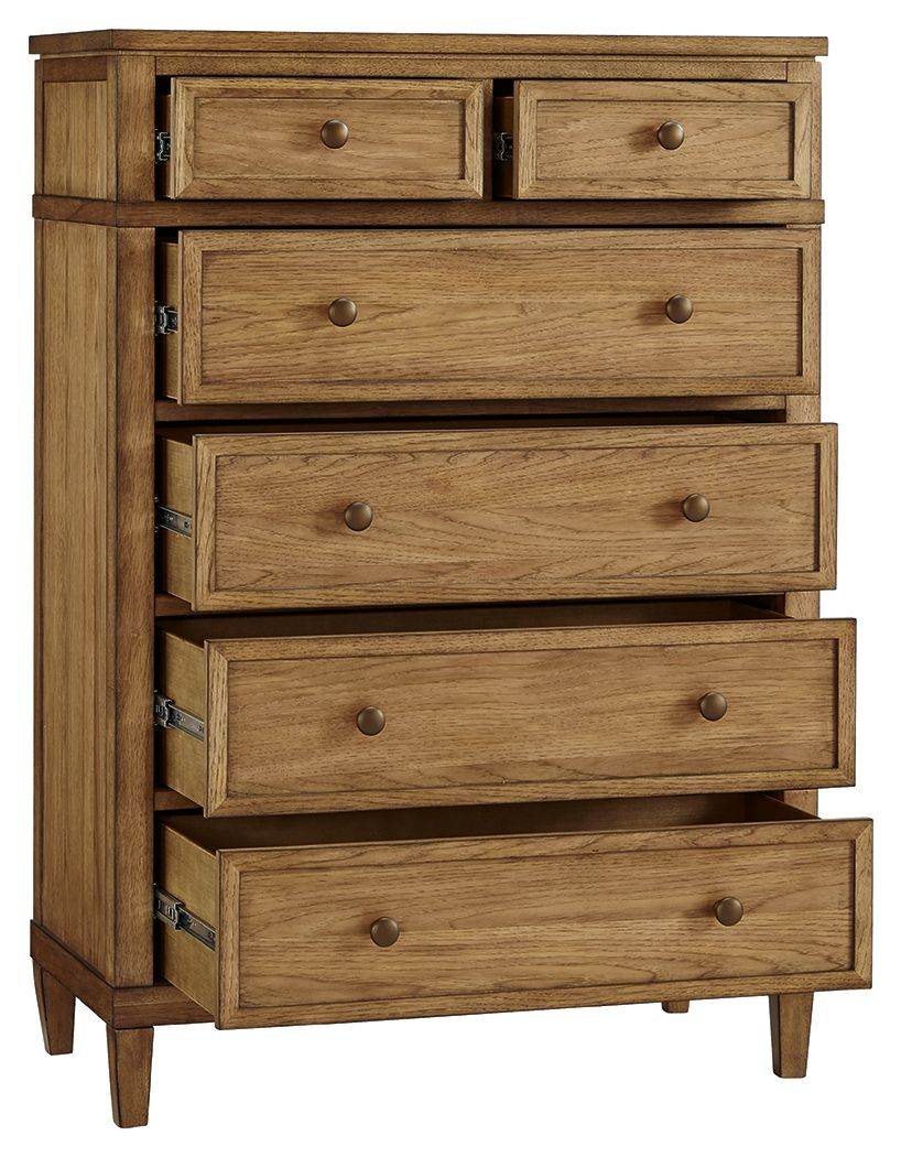 Sharlance - Brown - Six Drawer Chest - Forward Furniture