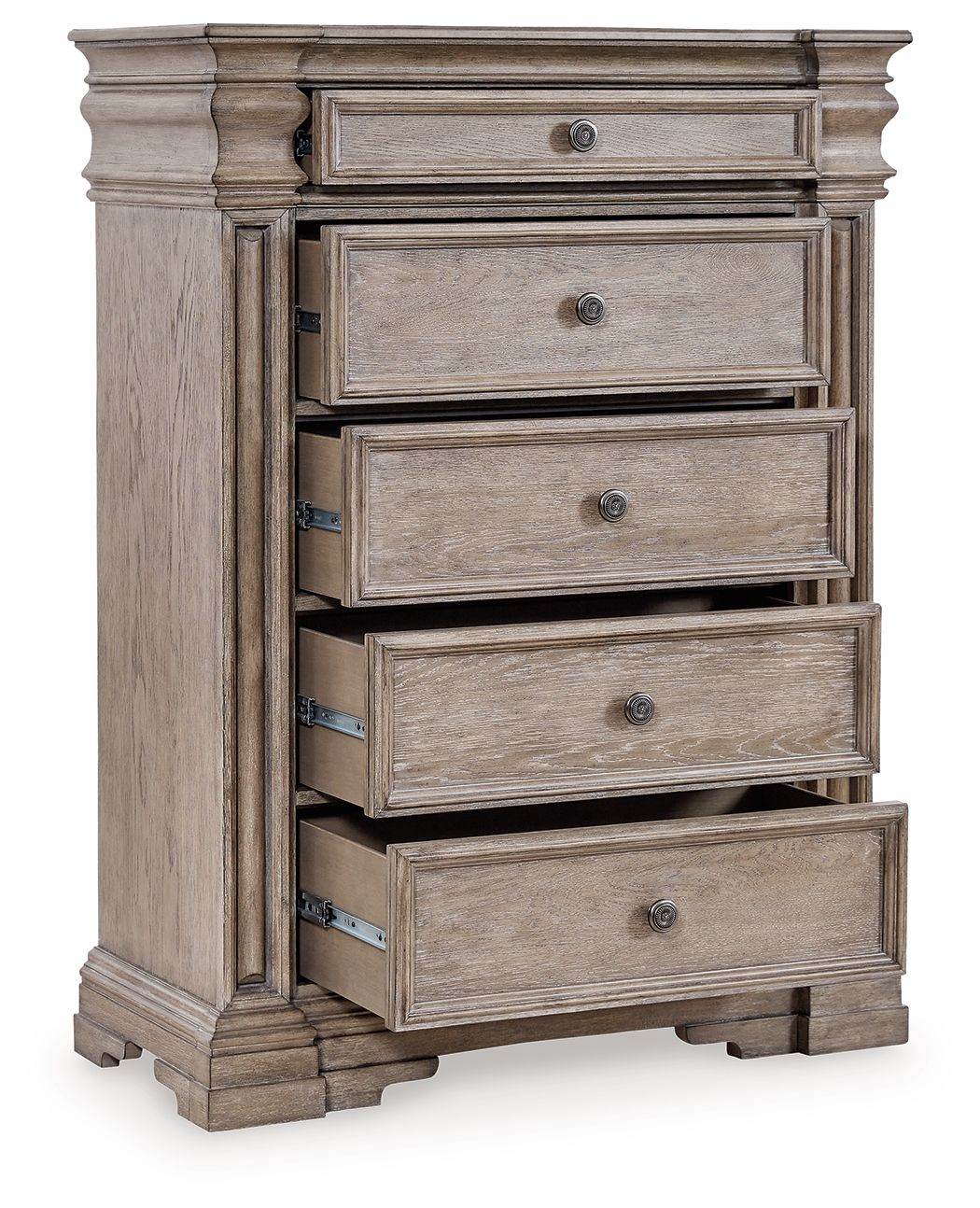 Blairhurst - Light Grayish Brown - Five Drawer Chest - Forward Furniture