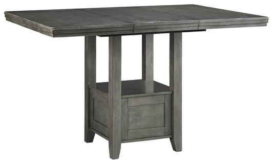 Hallanden - Gray - Rectangular Dining Room Counter Extension Table - Forward Furniture