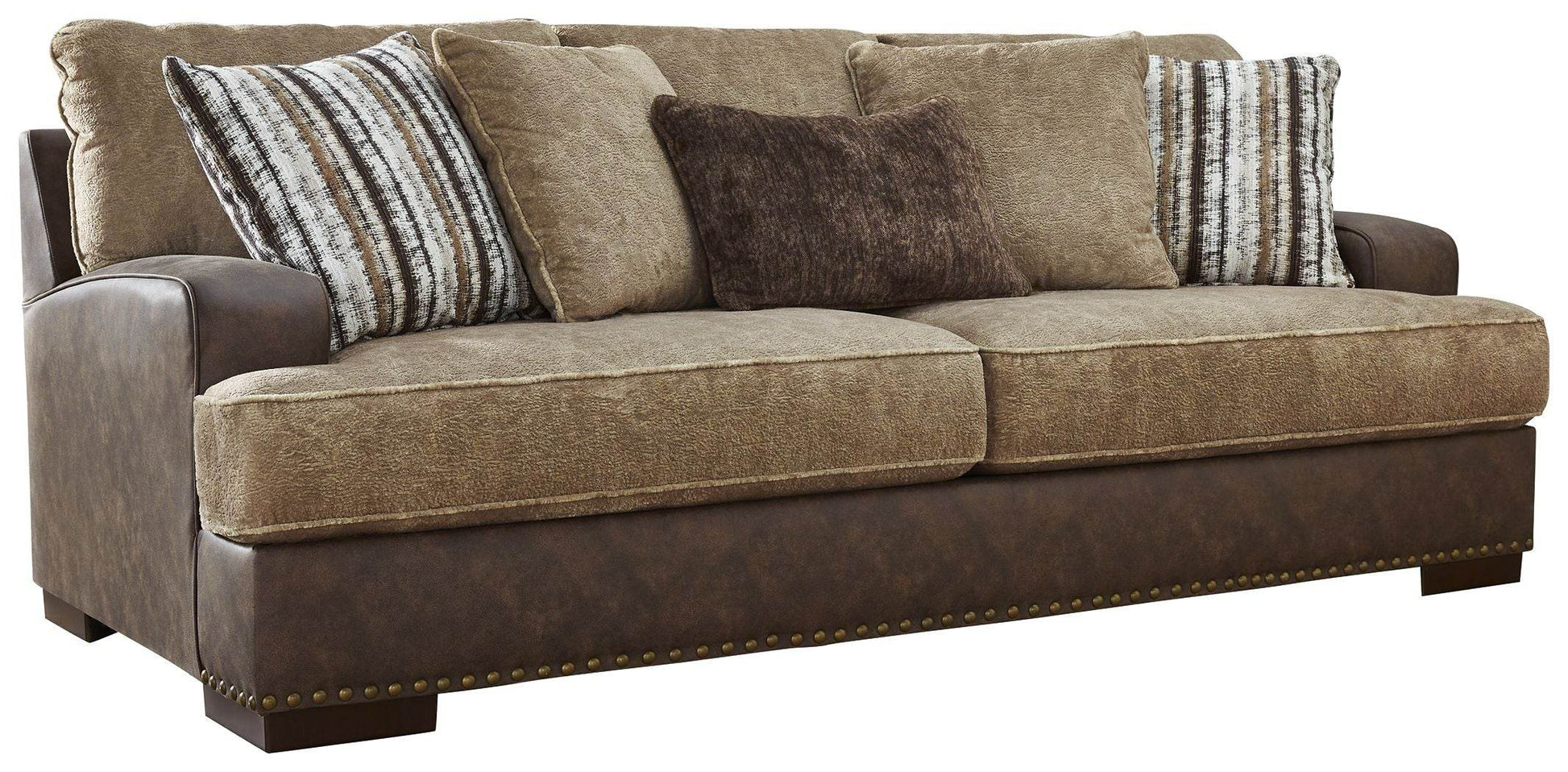 Alesbury - Chocolate - Sofa - Forward Furniture