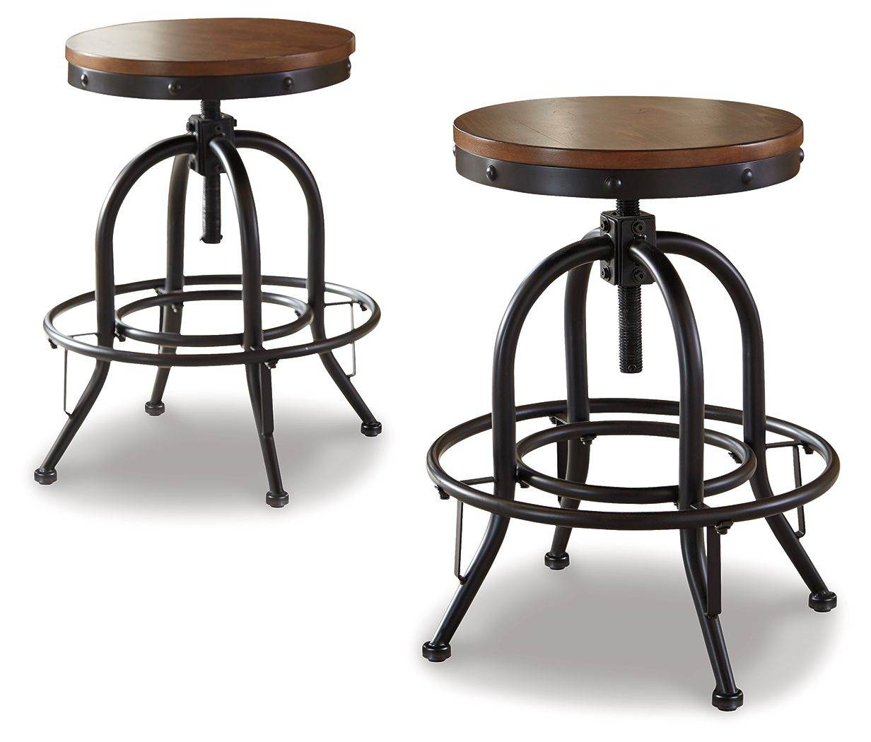 Valebeck - Swivel Barstool (Set of 2) - Forward Furniture