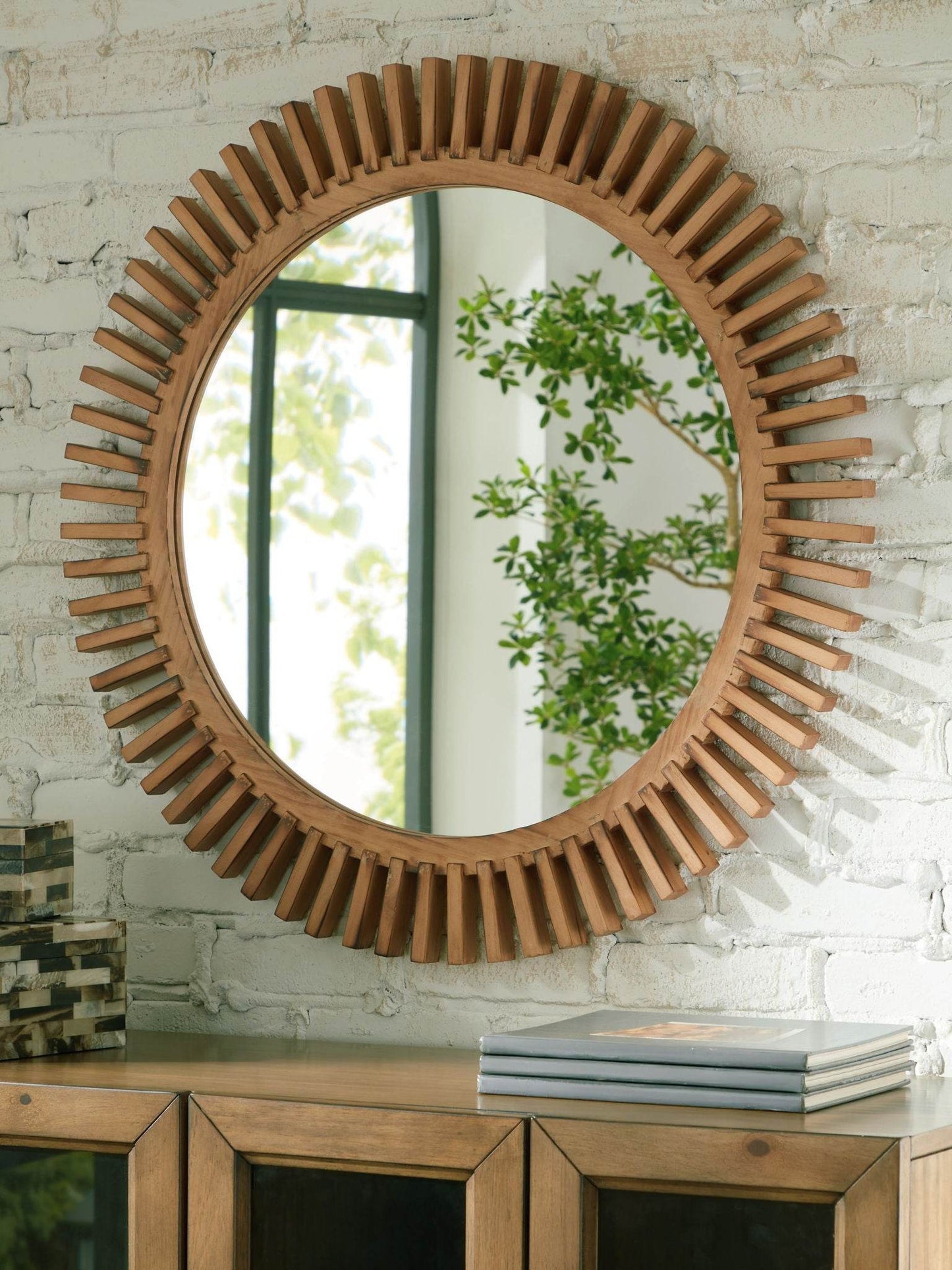 Tedwell - Brown - Accent Mirror - Forward Furniture