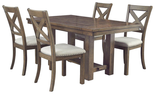 Moriville - Grayish Brown - Rectangular Dining Room Extension Table - Forward Furniture