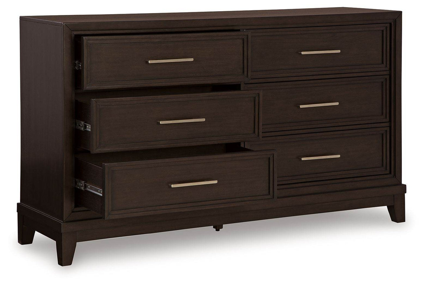 Neymorton - Dark Grayish Brown - Dresser - Forward Furniture