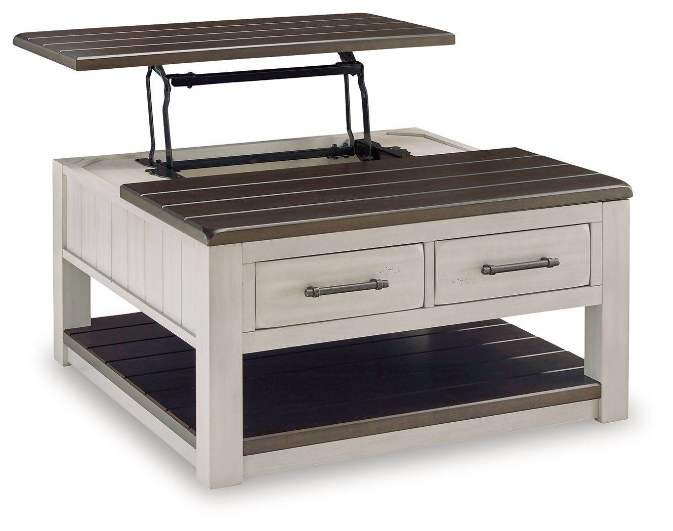 Darborn - Gray / Brown - Lift Top Cocktail Table - Forward Furniture