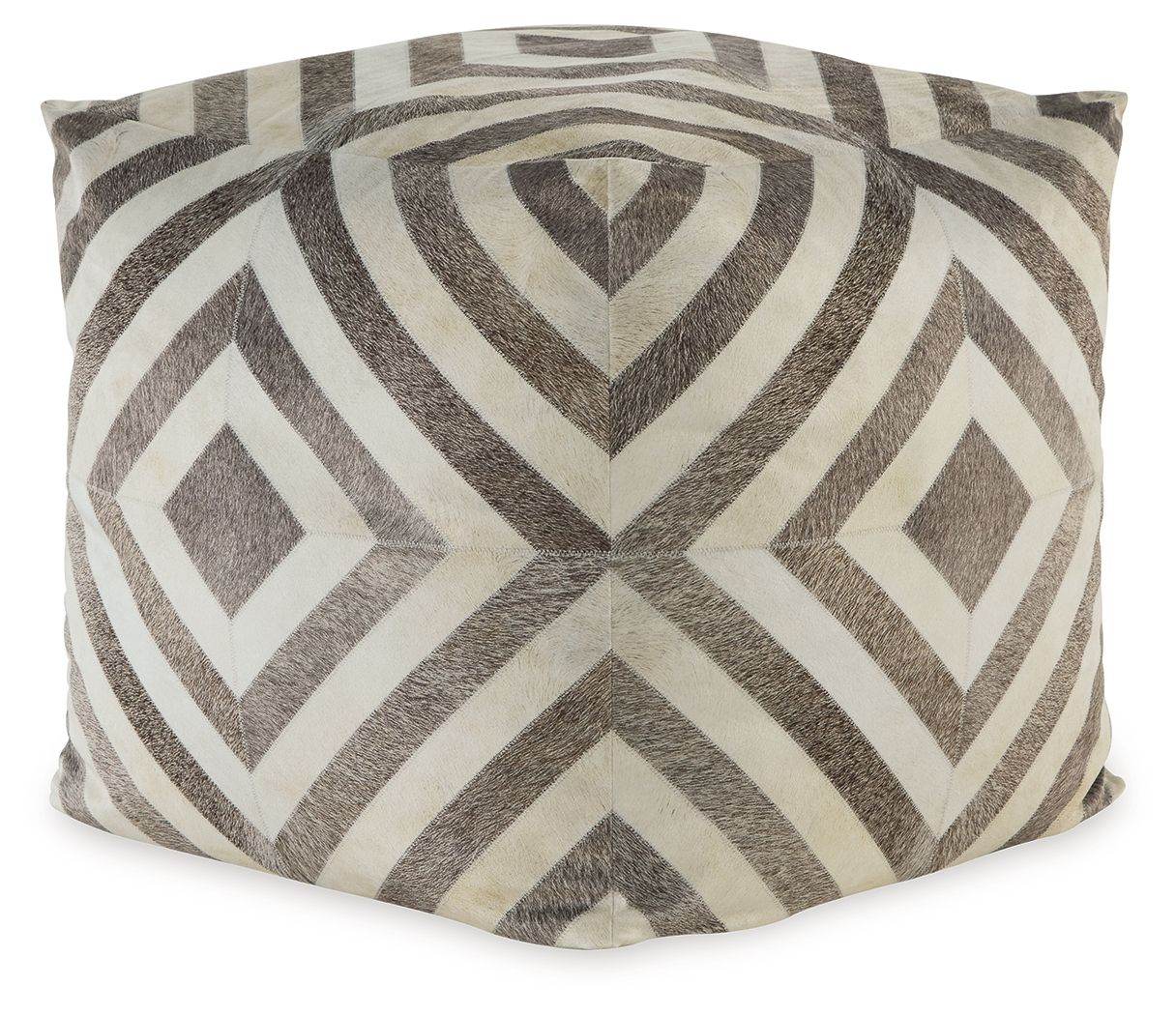 Hartselle - Brown - Pouf - Forward Furniture