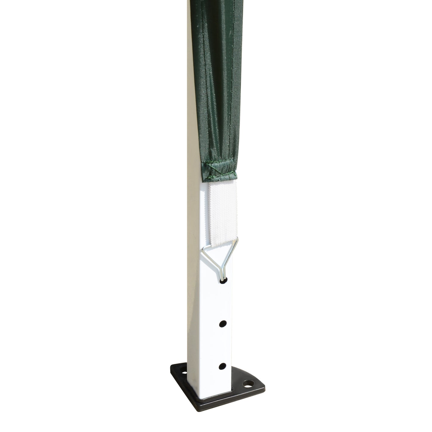 10 x 10ft Folding Pop Up Tent Outdoor Gazebo Canopy with Carrying Bag, Dark Green