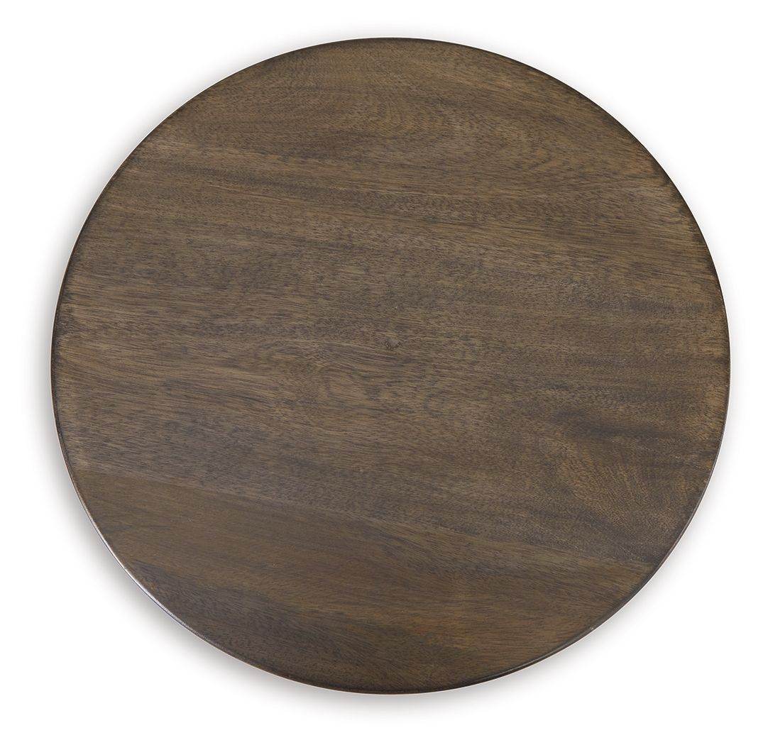 Hadcher - Cream / Brown - Accent Table - Forward Furniture